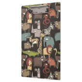 Patroon voor Afrikaanse dieren Klembord (Links)