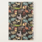 Patroon voor Afrikaanse dieren Planner (Achterkant)