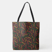 Patroon voor Afrikaanse Wavy Lines Tote Bag (Voorkant)