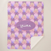 Patroon voor ananas sherpa deken (Voorkant)