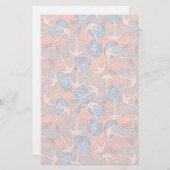 Patroon voor anker en kwal briefpapier (Voorkant / Achterkant)