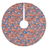 Patroon voor anker en kwal kerstboom rok (Voorkant)