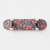 Patroon voor anker en kwal persoonlijk skateboard (Horizontaal)