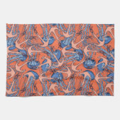 Patroon voor anker en kwal theedoek (Horizontaal)