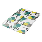 Patroon voor atomaire-leeftijdsmoleculen badmat (Gekanteld)