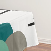 Patroon voor atomaire-leeftijdsmoleculen tafelkleed (Voorbeeld)