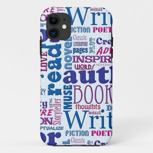 Patroon voor auteurs Case-Mate iPhone case (Achterkant)