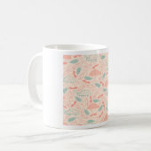 Patroon voor bedekking koffiemok (Voorkant links)