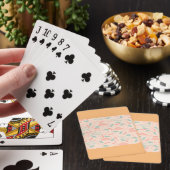 Patroon voor bedekking pokerkaarten (Insitu)