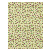 Patroon voor bijtende olijven en olijfbladeren tafelkleed (Voorkant)