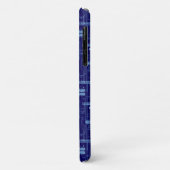 Patroon voor blauw circuit Case-Mate iPhone case (Achterkant/links)