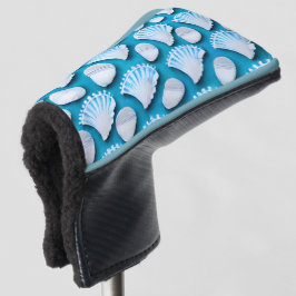 Patroon voor blauw en witte zeehonden golfheadcover