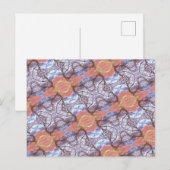 PATROON VOOR BOMEN EN VELDEN BRIEFKAART (Voorkant / Achterkant)