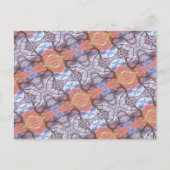 PATROON VOOR BOMEN EN VELDEN BRIEFKAART (Voorkant)