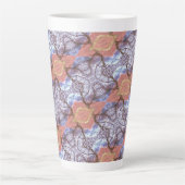 PATROON VOOR BOMEN EN VELDEN LATTE MOK (Voorkant)