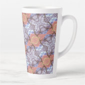 PATROON VOOR BOMEN EN VELDEN LATTE MOK (Rechts)