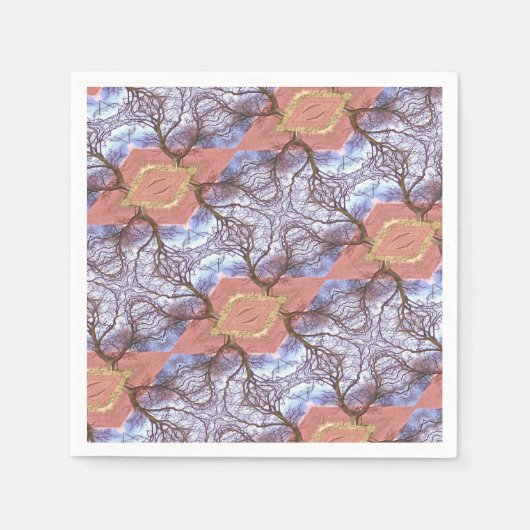 PATROON VOOR BOMEN EN VELDEN SERVET (Voorkant)