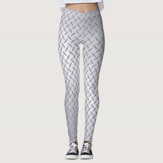 Patroon voor Bord met Bright Steel Diamond Leggings (Voorkant)