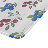 Patroon voor Bourgogne en Blauwbessen Snijplank (Hoek)