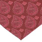 Patroon voor Bourgogne Korte Tafelloper (Hoek)