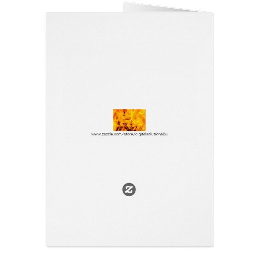 Patroon voor brand en vlammen (Achterkant)