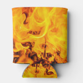 Patroon voor brand en vlammen blikjeskoeler (Achterkant)