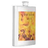 Patroon voor brand en vlammen flacon (Rechts)