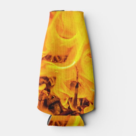 Patroon voor brand en vlammen flesjeskoeler (Voorkant)