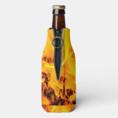 Patroon voor brand en vlammen flesjeskoeler (Fles Achterkant)