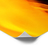 Patroon voor brand en vlammen poster (Hoek)