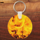 Patroon voor brand en vlammen sleutelhanger (Voorkant)