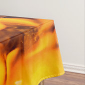 Patroon voor brand en vlammen tafelkleed (Voorbeeld)