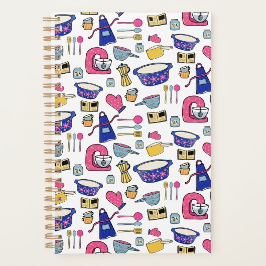 Patroon voor Bright keuken gereedschap Planner (Voorkant)