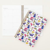 Patroon voor Bright keuken gereedschap Planner (Display)
