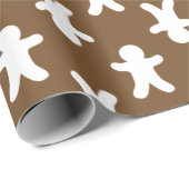 Patroon voor bruin gebak cadeaupapier (Rol Hoek)