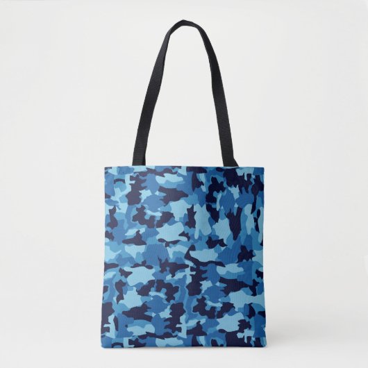 Patroon voor camouflage bij het leger tote bag (Voorkant)