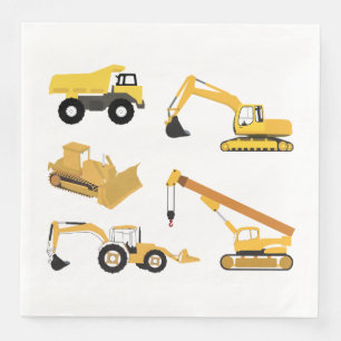 Patroon voor constructietransporten servet