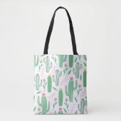 Patroon voor Cute Cactus Tote Bag (Voorkant)