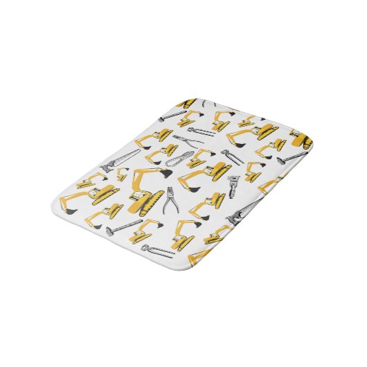 Patroon voor de constructie van graafmachines en g badmat (Gekanteld)