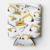 Patroon voor de constructie van graafmachines en g blikjeskoeler (Voorkant)