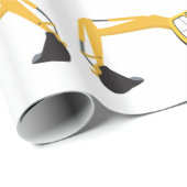 Patroon voor de constructie van graafmachines en g cadeaupapier (Rol Hoek)