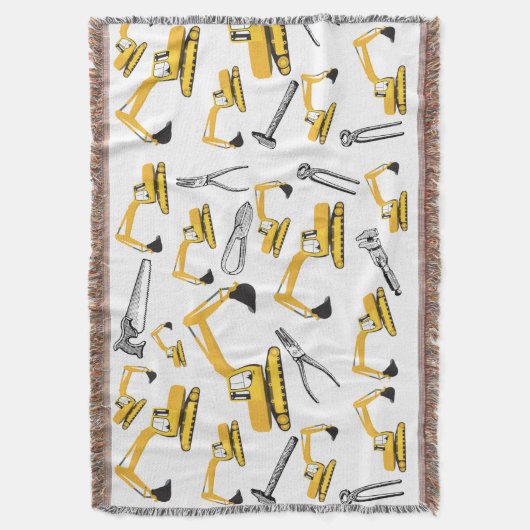 Patroon voor de constructie van graafmachines en g deken (Voorkant Verticaal)