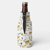 Patroon voor de constructie van graafmachines en g flesjeskoeler (Fles Achterkant)