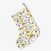 Patroon voor de constructie van graafmachines en g kleine kerstsok (Achterkant (Hangend))