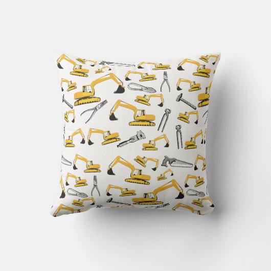 Patroon voor de constructie van graafmachines en g kussen (Achterkant)