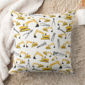 Patroon voor de constructie van graafmachines en g kussen (Deken)