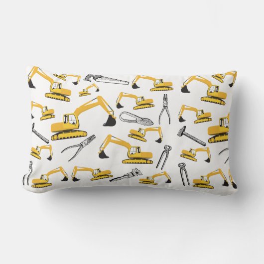 Patroon voor de constructie van graafmachines en g kussen (Voorkant)