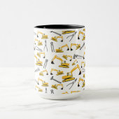 Patroon voor de constructie van graafmachines en g mok (Midden)