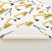 Patroon voor de constructie van graafmachines en g sherpa deken (3/4)