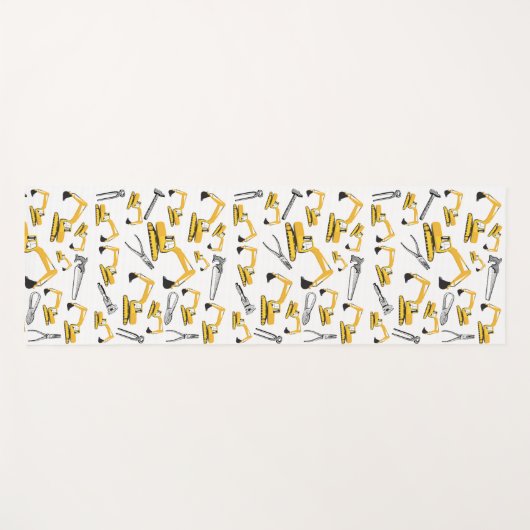 Patroon voor de constructie van graafmachines en g yogamat (Voorkant (horizontaal))